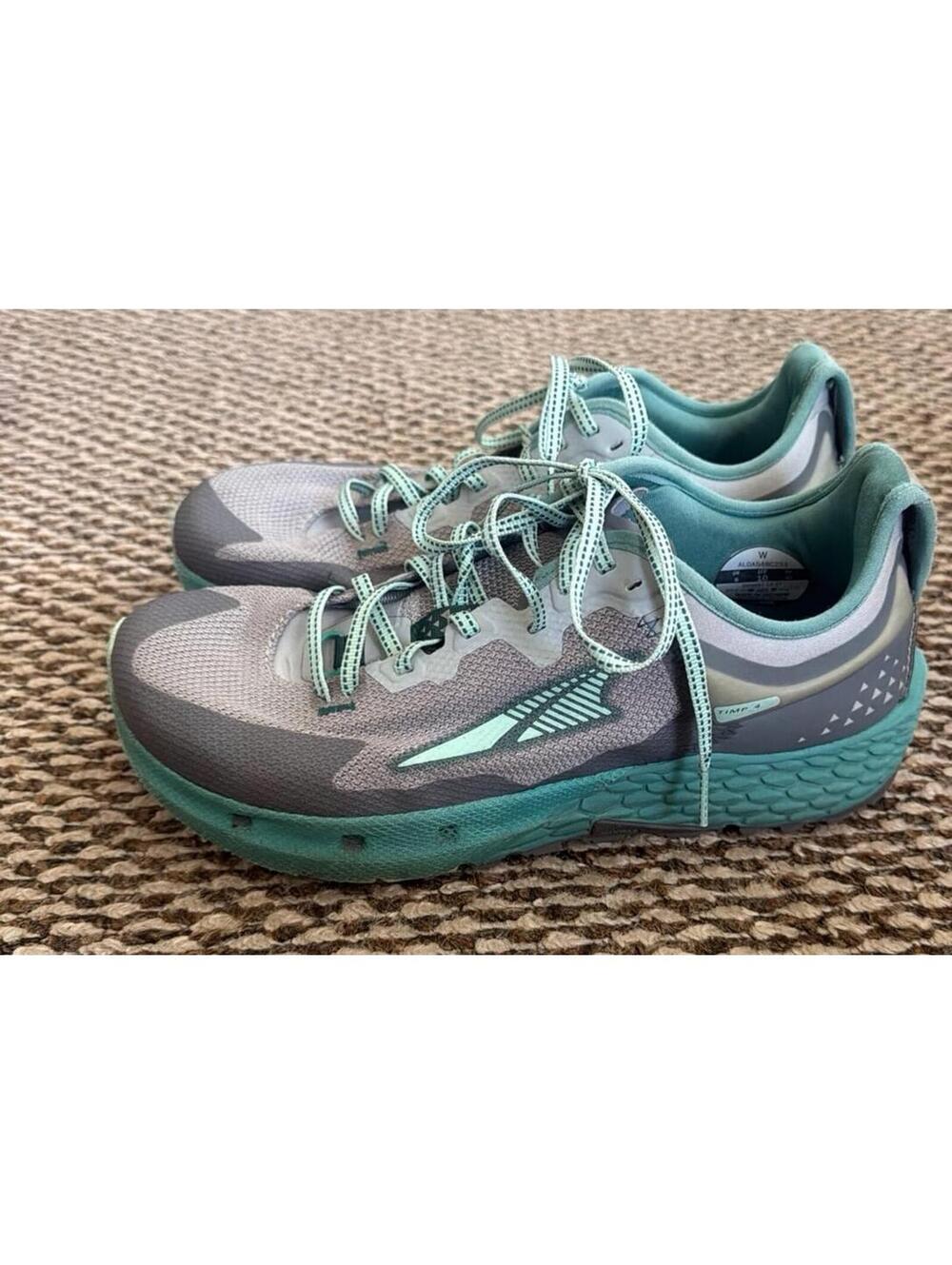 Altra Timp 4 Sneakers Womens 10 Grey/Teal